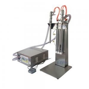 17L/min/nozzle 2 lifting nozzles filling machine for thin liquids
