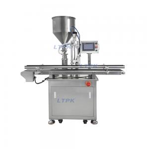 Auto vertical single nozzle paste cream liquid filling machine Auto vertical single nozzle paste cream liquid filling machine