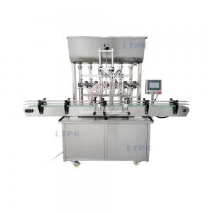 Automatic 6 nozzles viscous liquid filling machine piston type 