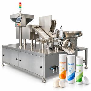 Automatic Effervescent Tablet Tube Filling and Capping Machine LT-ETP