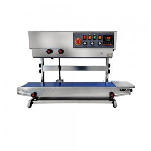 FRD1000WVS vertical continuous band sealer with ink date coding