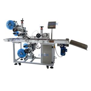 Fully Automatic Top and Bottom Surface Labeling Machine for Flat Bags and Boxes
