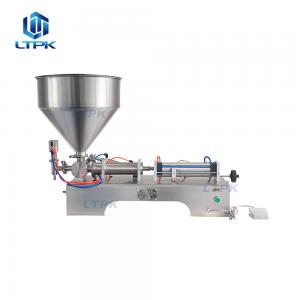 G1WG pneumatic thick liquid cream paste jam filling machine with single nozzle