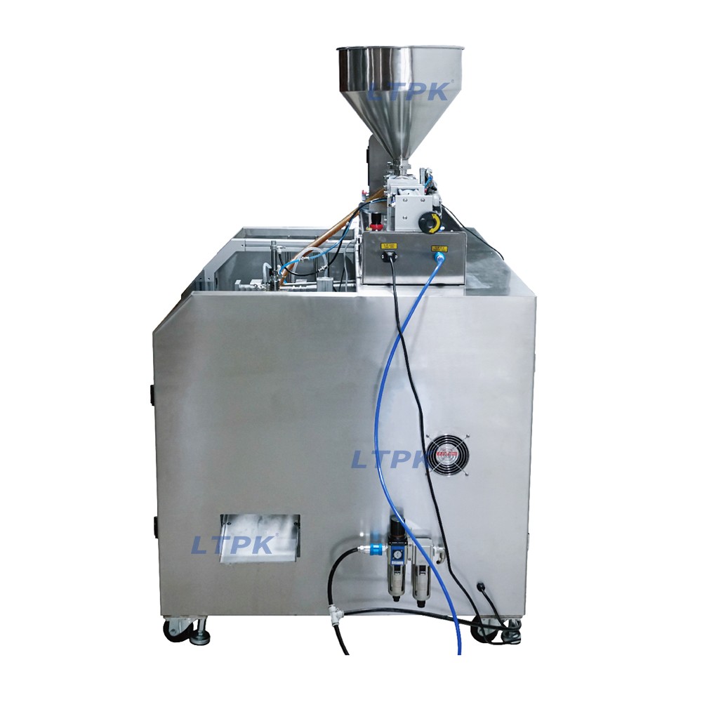 Sauce filling packing machine for premade bag pouch