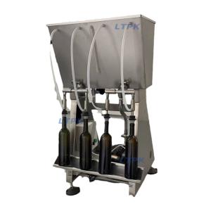 Semi-Automatic 4-Head Siphon Liquid Filling Machine