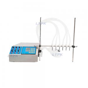 Semi auto 6 nozzles peristaltic pump liquid filling machine 650ml/min