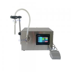Semi auto digital magnetic pump liquid filling machine 5L/min Semi auto digital magnetic pump liquid filling machine 5L/min