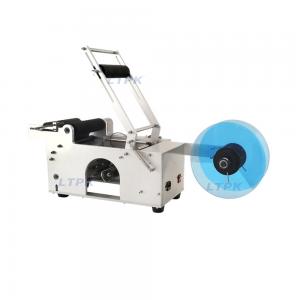 Semi auto electrical round bottle labeling machine