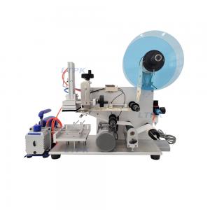 Semi auto flat surface labeliing machine for jar lid flat bottles box card carton Semi auto flat surface labeliing machine for jar lid flat bottles box card carton