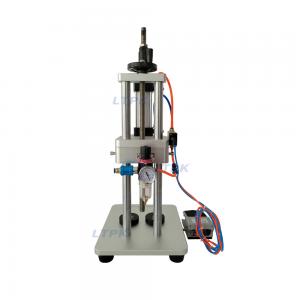 Semi auto pneumatic cap ressing sealing machine