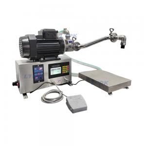 Semi auto viscous liquid filler