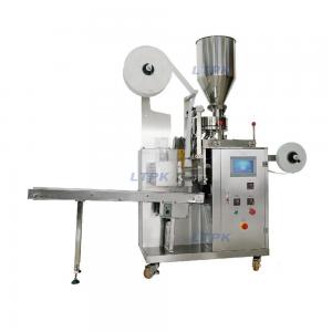 Tagged string filter paper tea bag filling packing machine