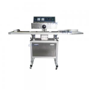 Vertical induction sealer