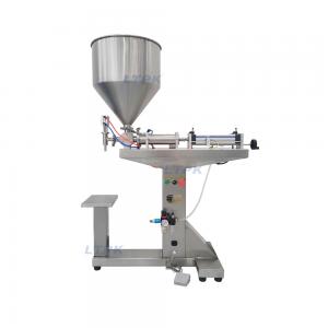Vertical pneumatic viscous liquid paste cream filling machine Vertical pneumatic viscous liquid paste cream filling machine
