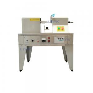 Vertical semi auto ultrasonic tube sealer